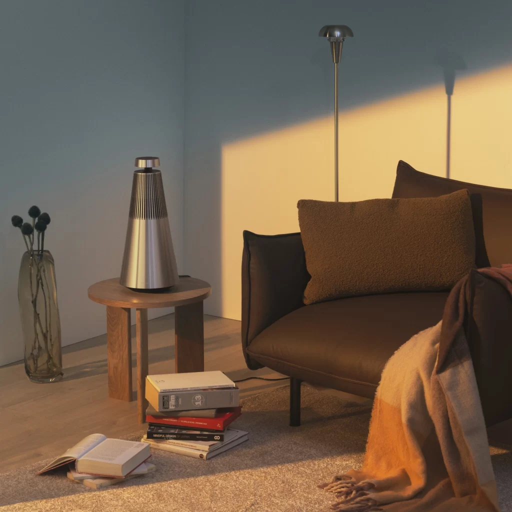 Bang & Olufsen Pair In Use View Beosound A9 Speaker