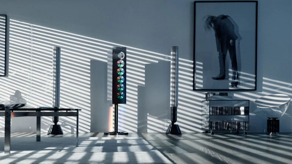 Bang & Olufsen Pair Scene View Beosystem 9000c Speaker