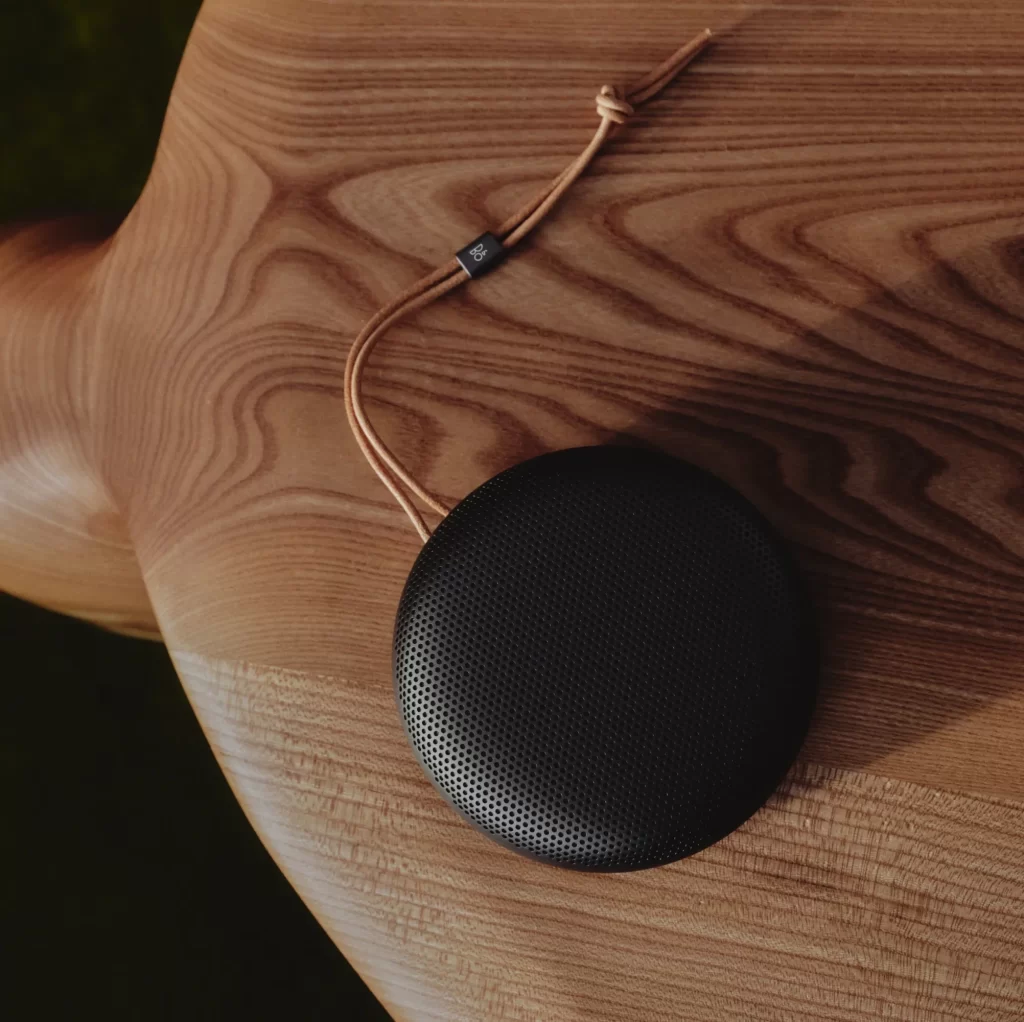 Bang & Olufsen Premium Close Up Detail Beosound A1 Speaker