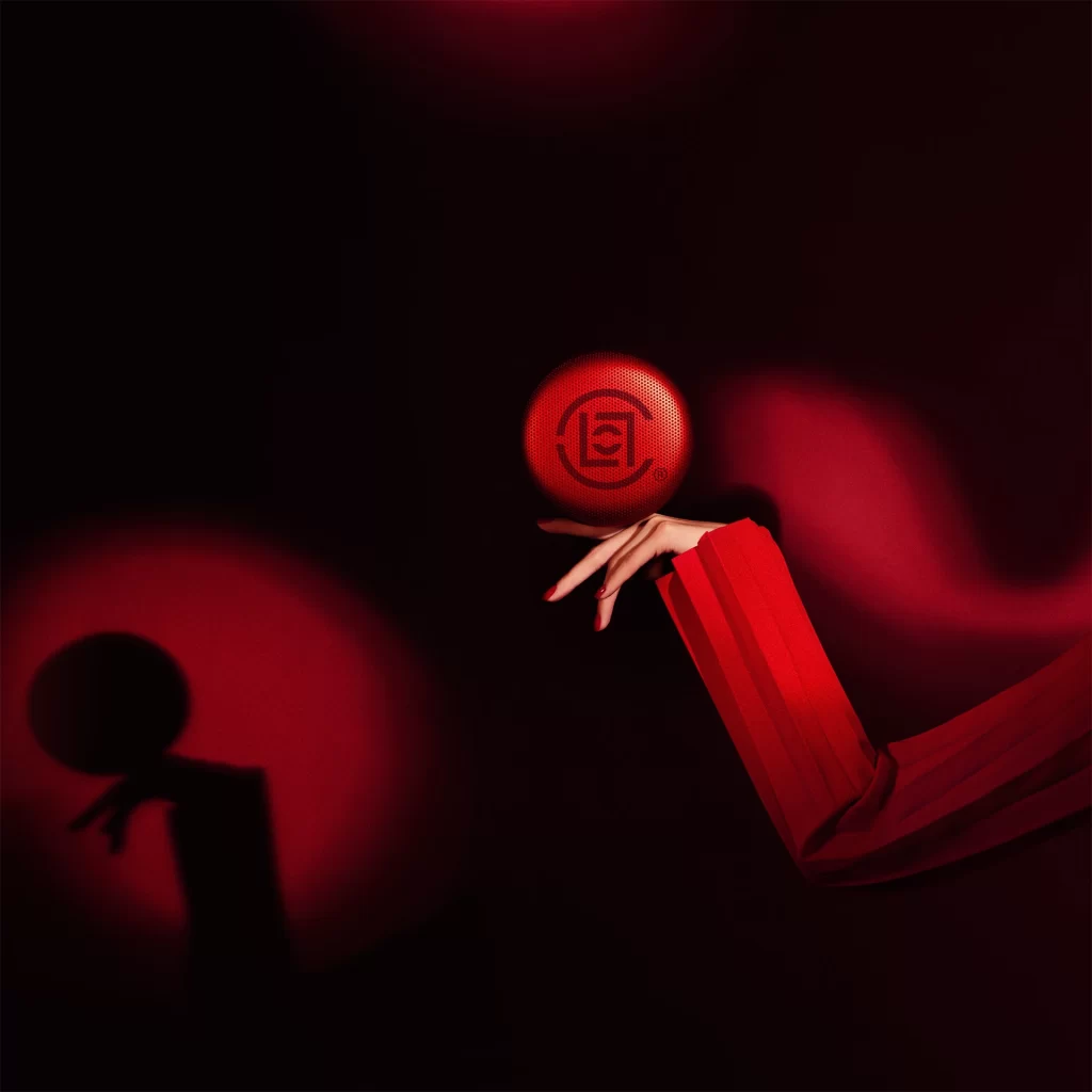 Bang & Olufsen Red Editorial View Beosound A9 Speaker