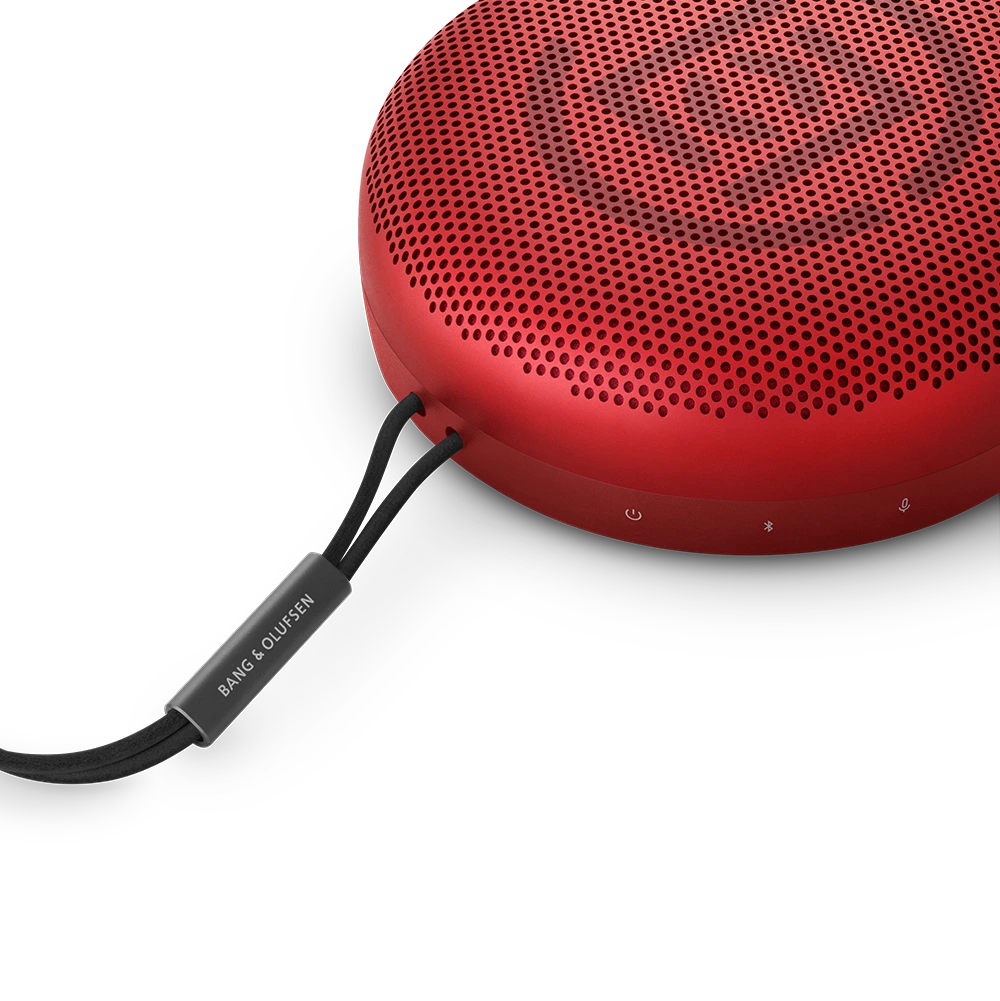 Bang & Olufsen Red Front View Beosound A1 Speaker