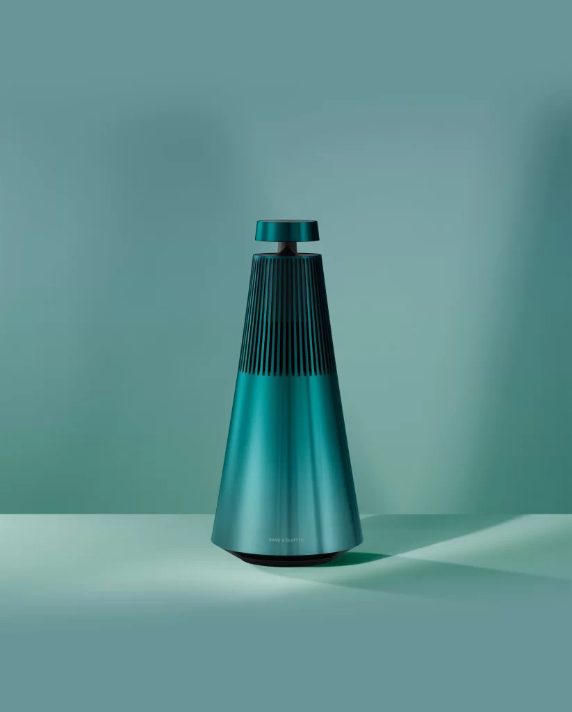 Bang & Olufsen Red Side View Beosound 2 Speaker