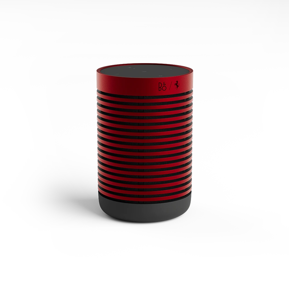Bang & Olufsen Red Three Quarter View Beosound A9 Soundbar