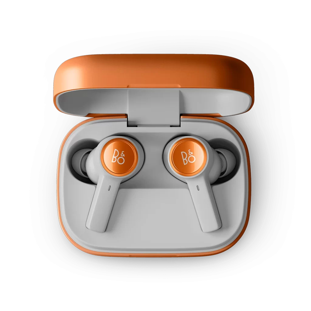Bang & Olufsen Silver Editorial View Beoplay Eleven Earbuds