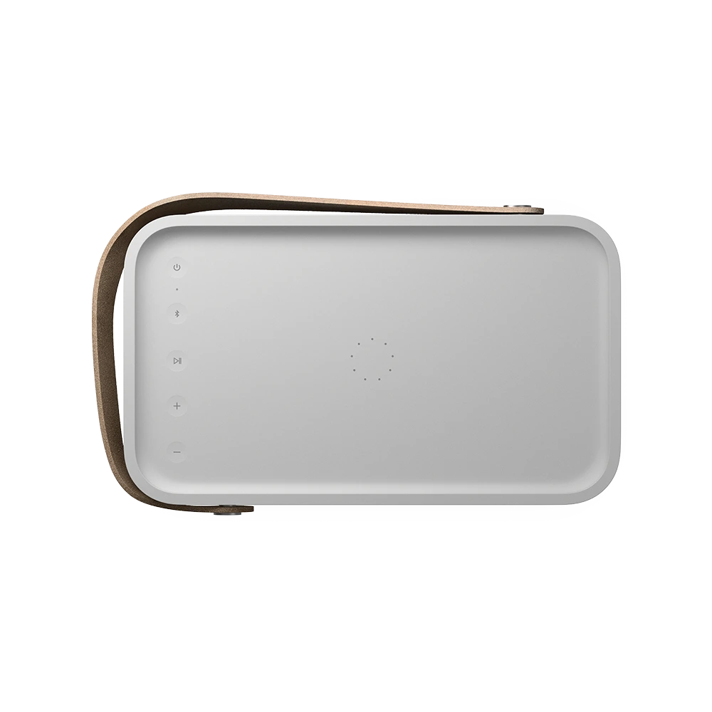 Bang & Olufsen Silver Overhead View Beolit 20 Speaker