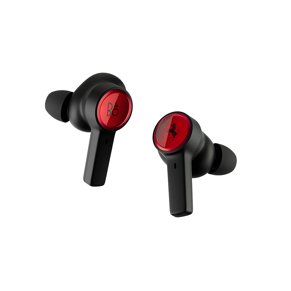 Bang & Olufsen White Front View Beoplay EX Earbuds