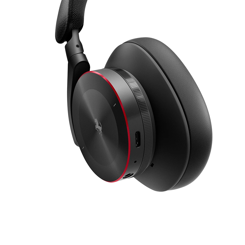 Bang & Olufsen White Rear View Beoplay H95 Headphones