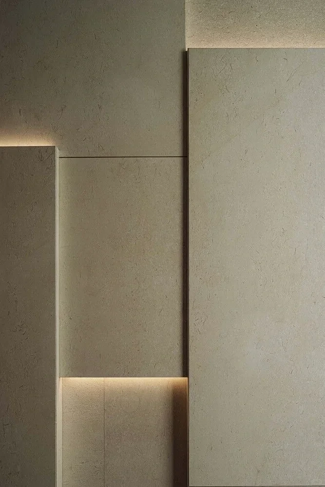 Beige Line Geometric Background