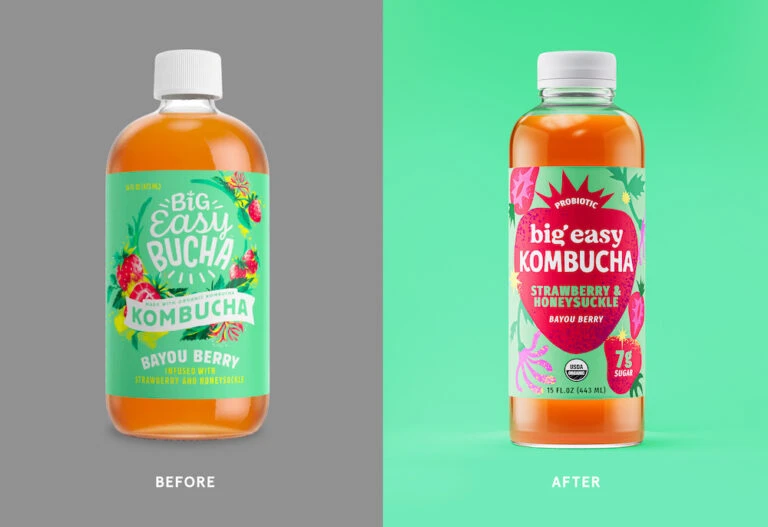 Big Easy Bucha Kombucha Bottle