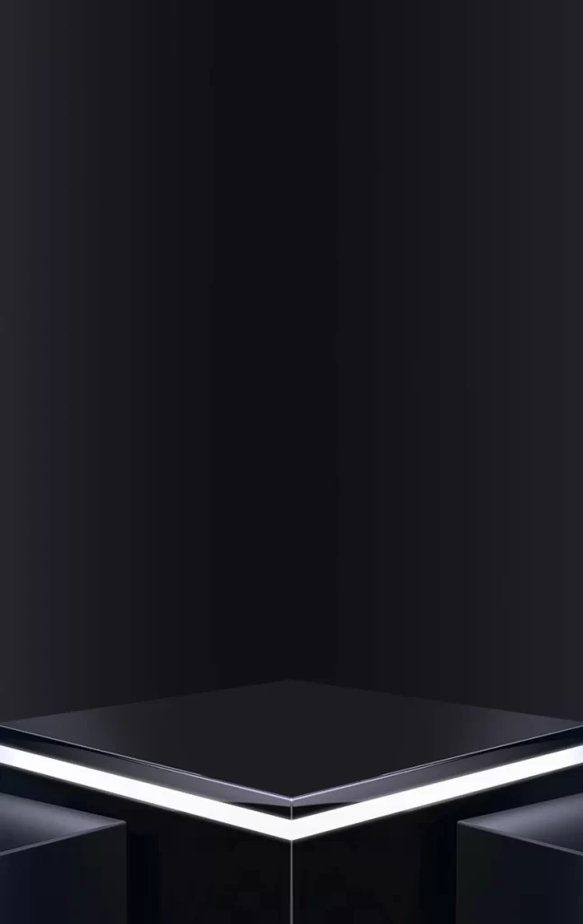 Black 3D Flow Gradient Background
