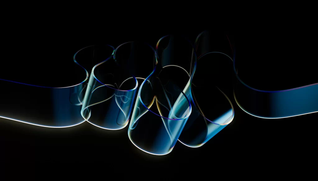 Black 3D Subtle Gradient Background