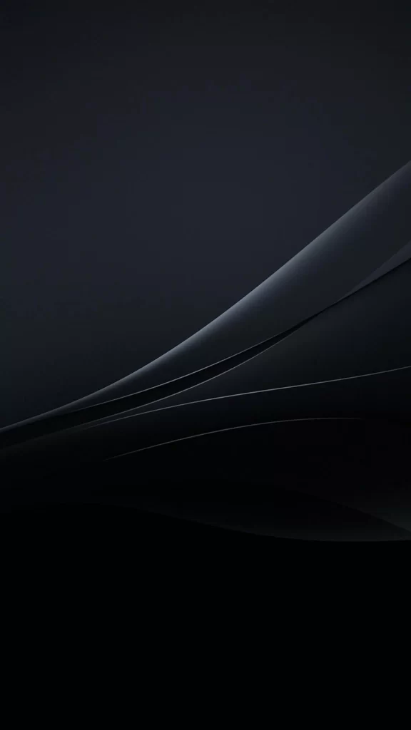 Black Curve Blur Abstract Background