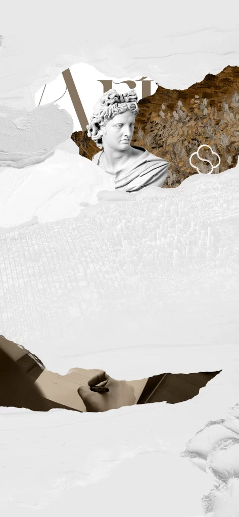 White 3D Sculpture