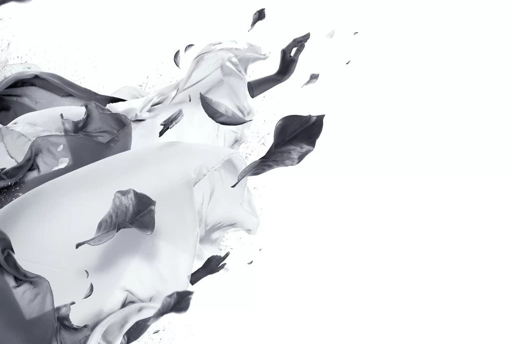 White Fabric Background