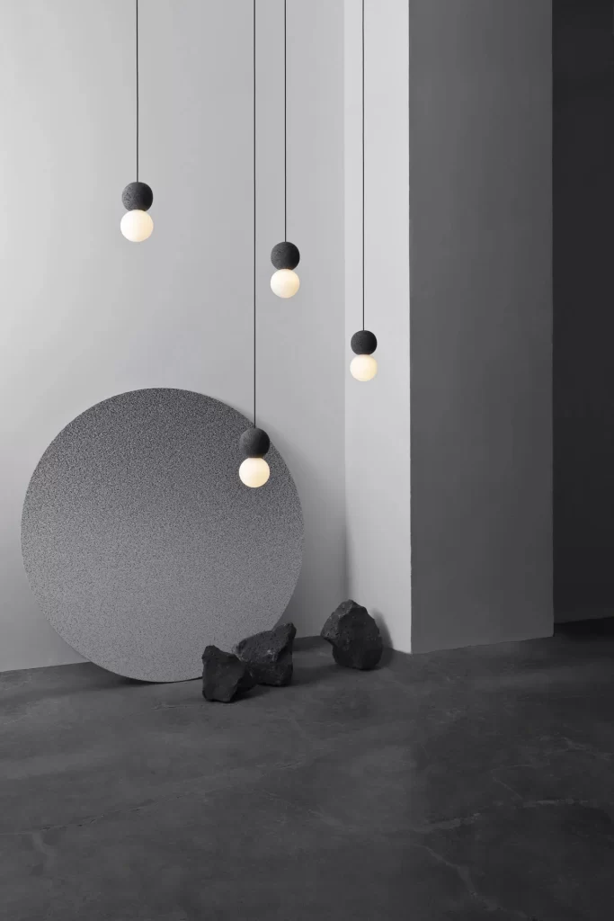 Black Circle 3D Background