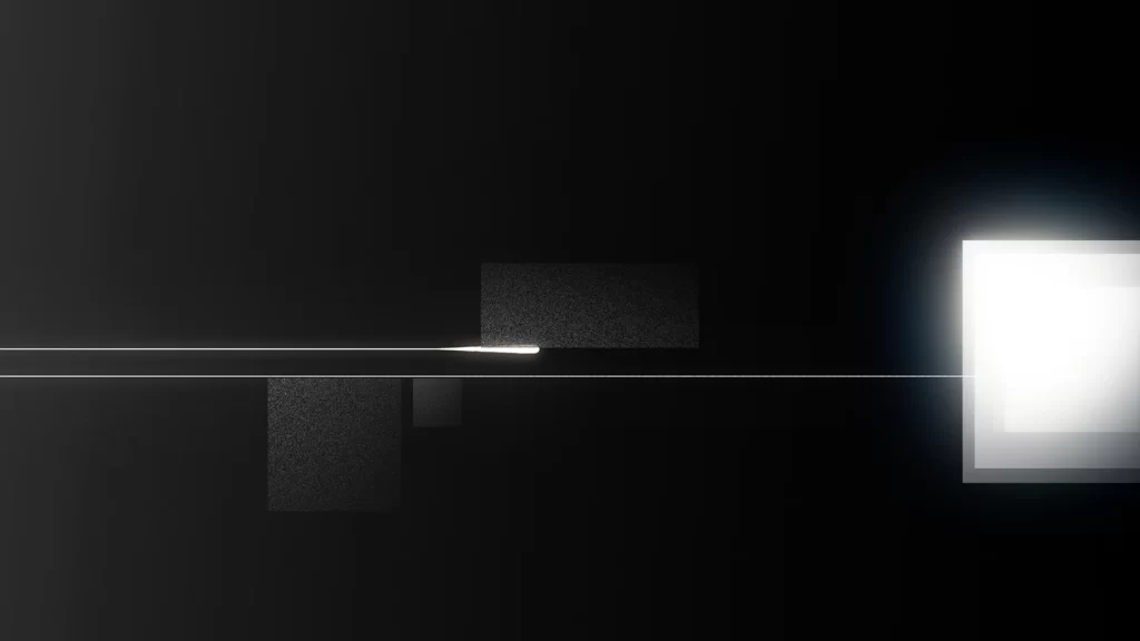Black Deep Abstract Background