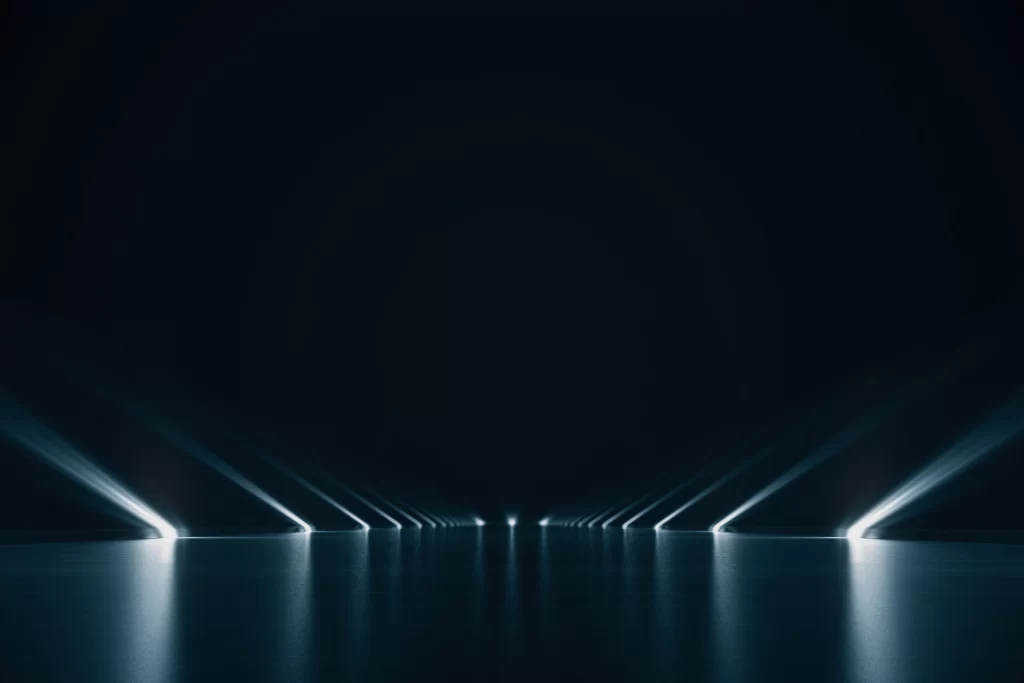 Black Flow 3D Background