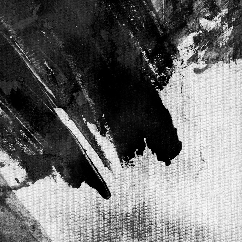 Black Flow Abstract Background