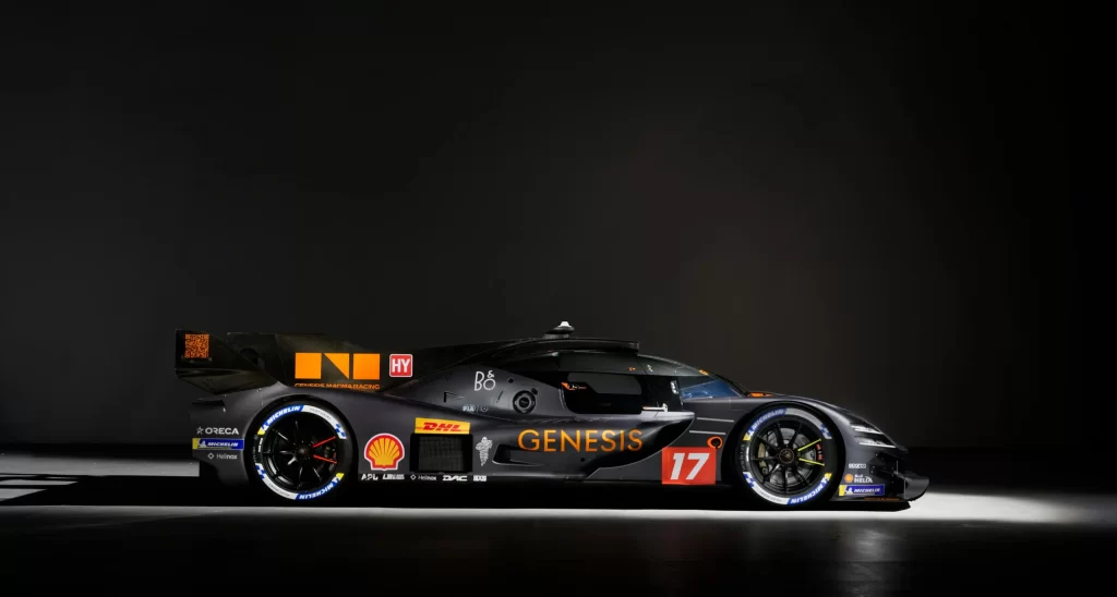 Black Genesis Coupe Side View