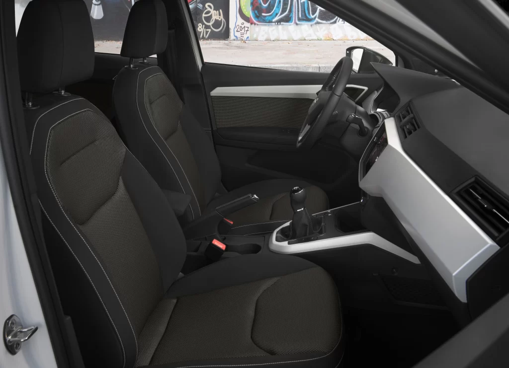 Black Hatchback Rear Seat Interior