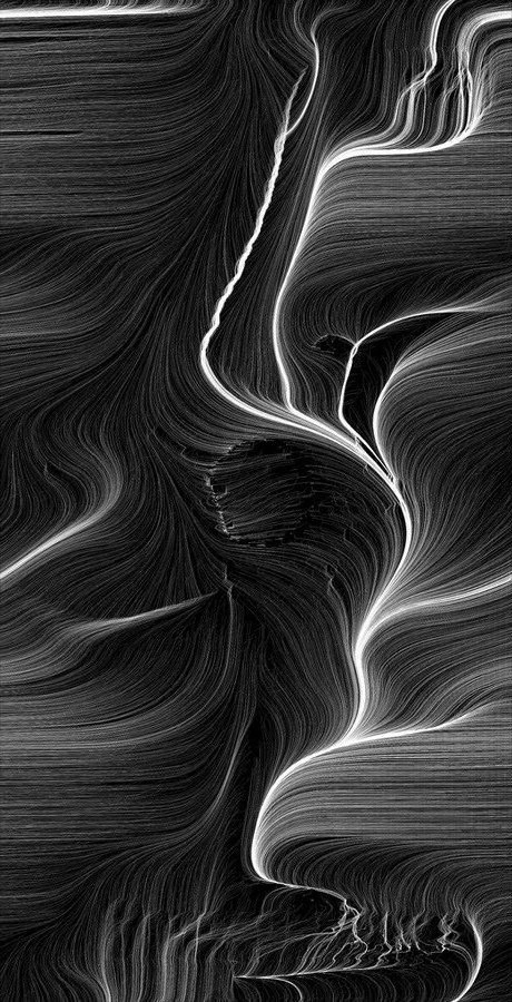 Black Marble Abstract Background