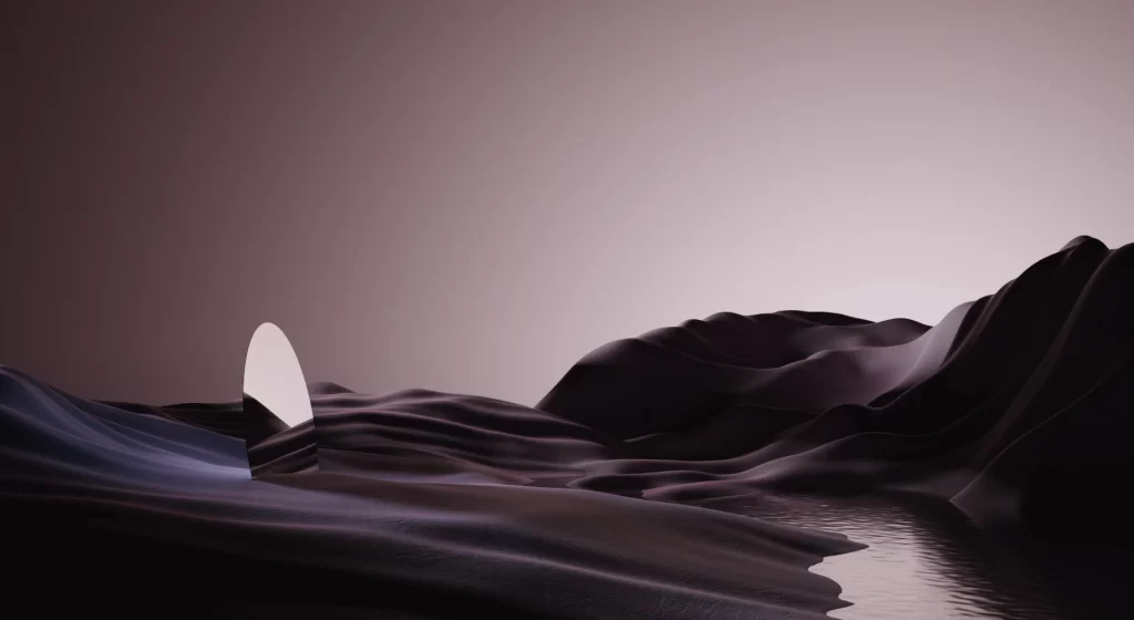 Black Mountain 3D Background