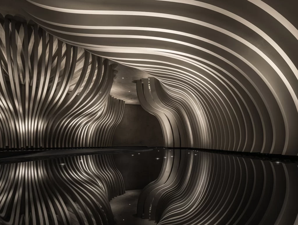 Black Smooth 3D Background