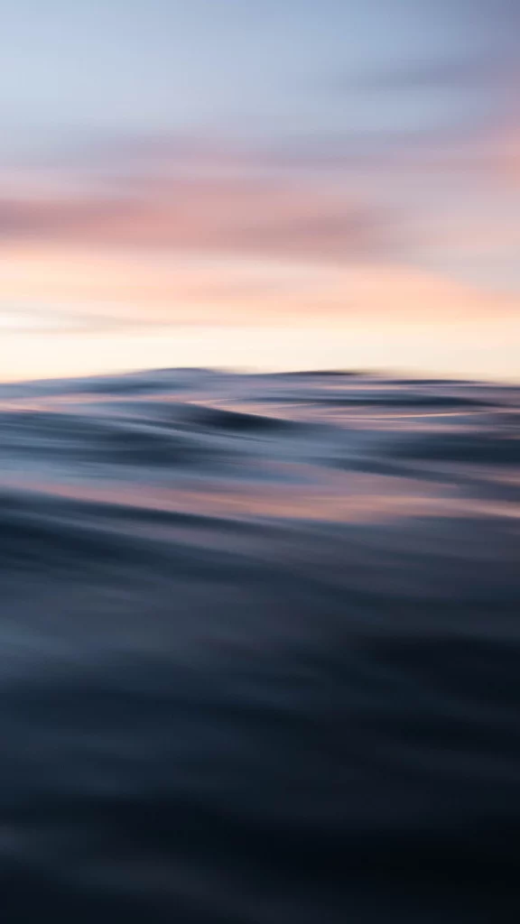 Black Wave Nature Background