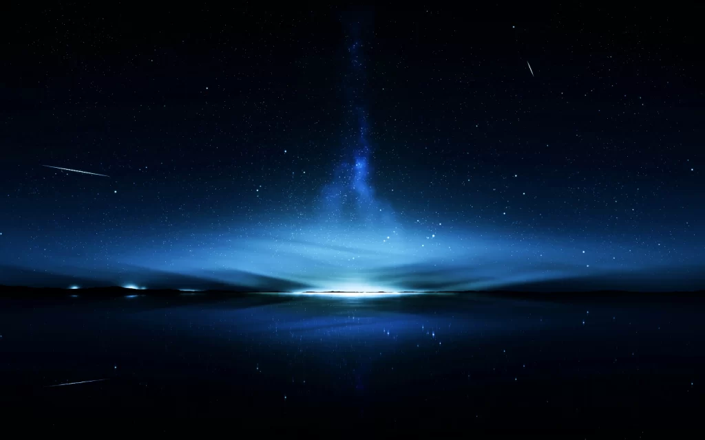 Black Soft Ray 3D Background