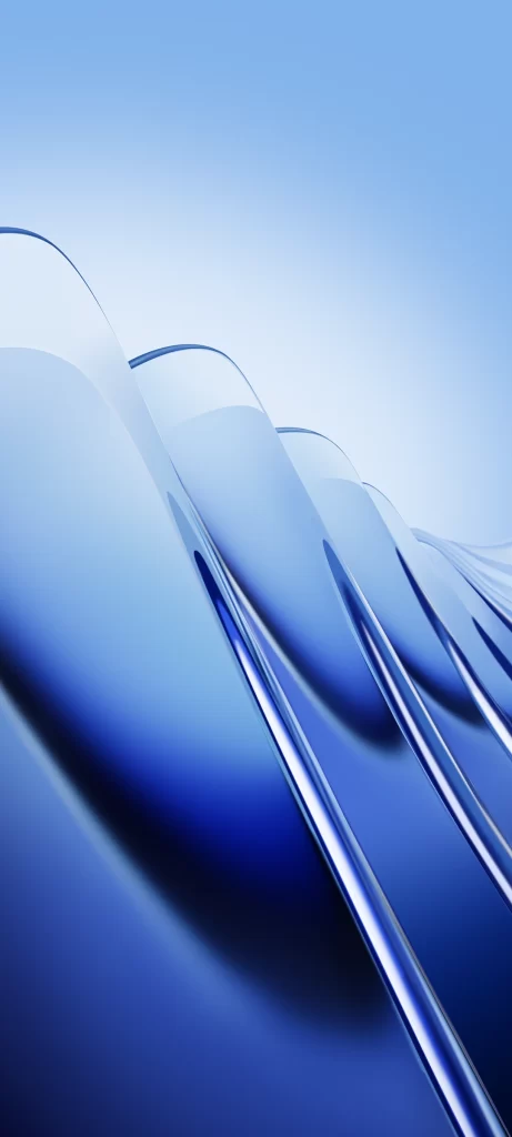 Blue 3D Moody Gradient Background