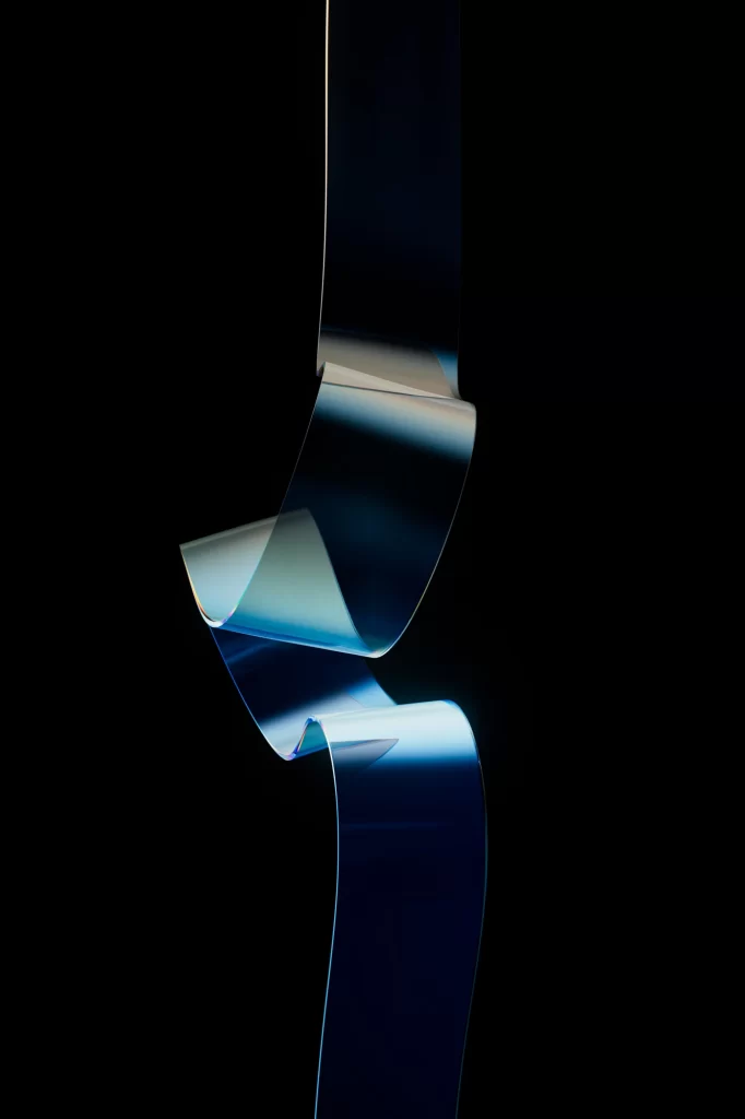 Blue Abstract Blur Gradient Background
