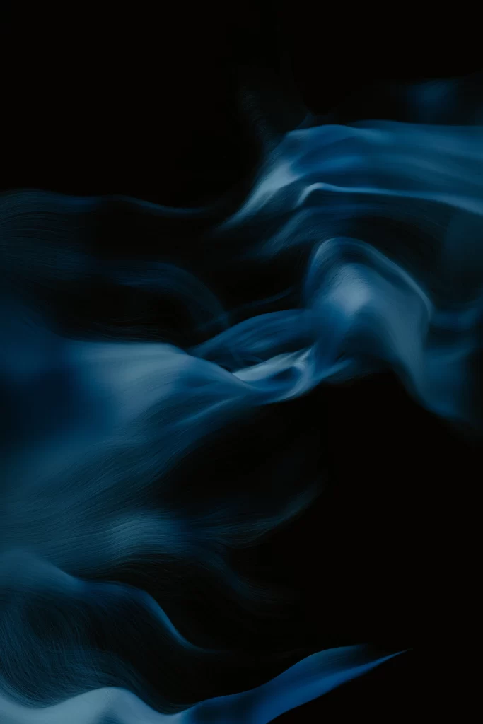 Black Flow Ethereal Abstract Background