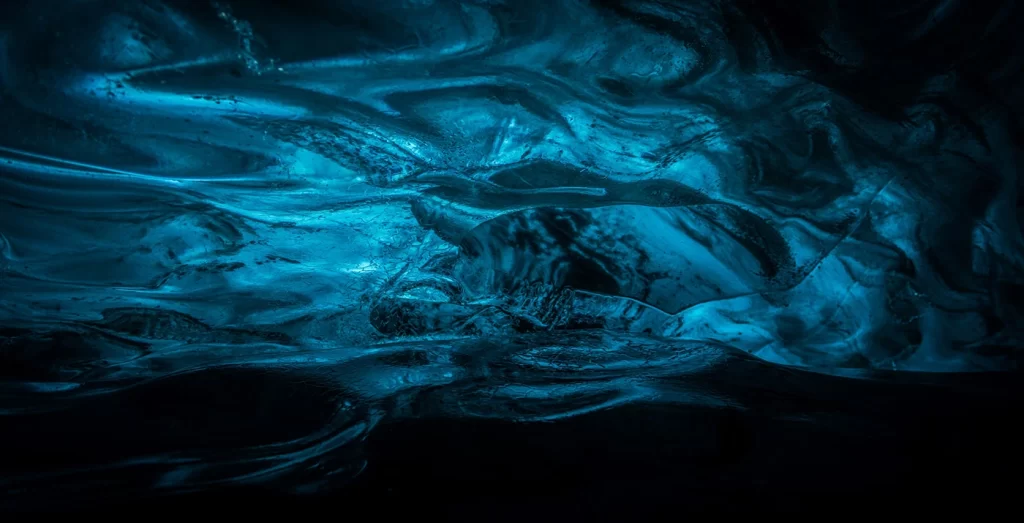 Blue Abstract Vivid Gradient Background