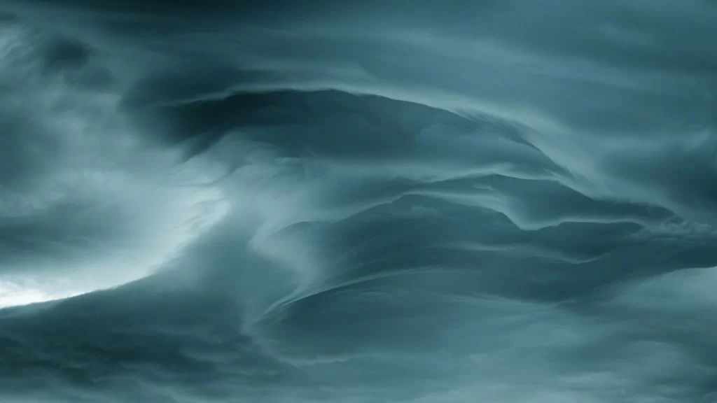 Cyan Flow Soft Background