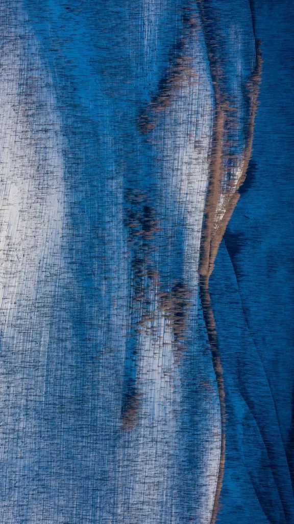 Blue Blur Texture Background