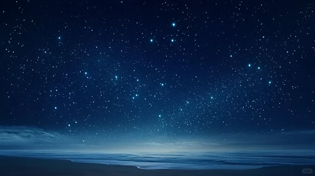 Blue Gradient Dot Nature Background
