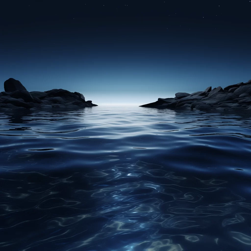 Blue Bold Nature Background