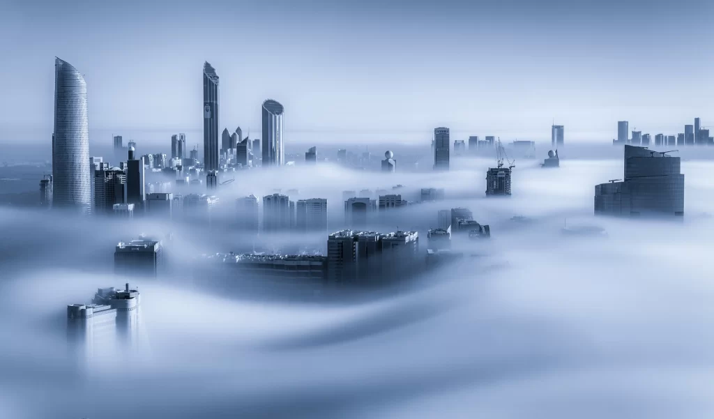 Blue Clean 3D Background