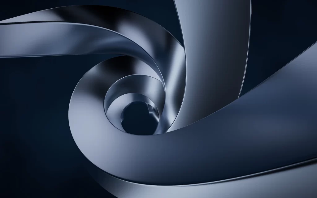 Blue Dynamic 3D Background
