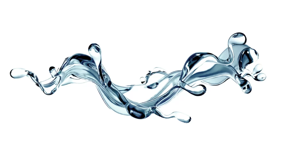 Blue Ethereal 3D Background