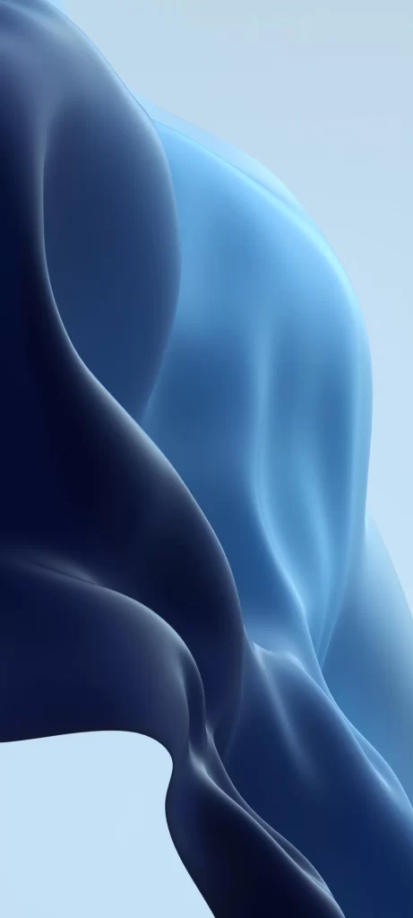 Blue Flow 3D Background
