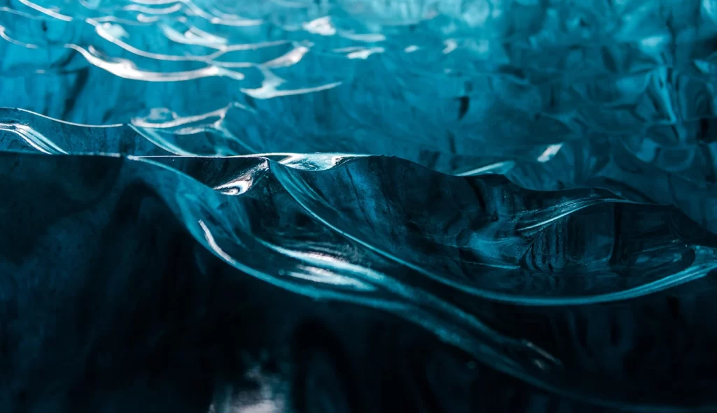 Blue Layered Texture Background