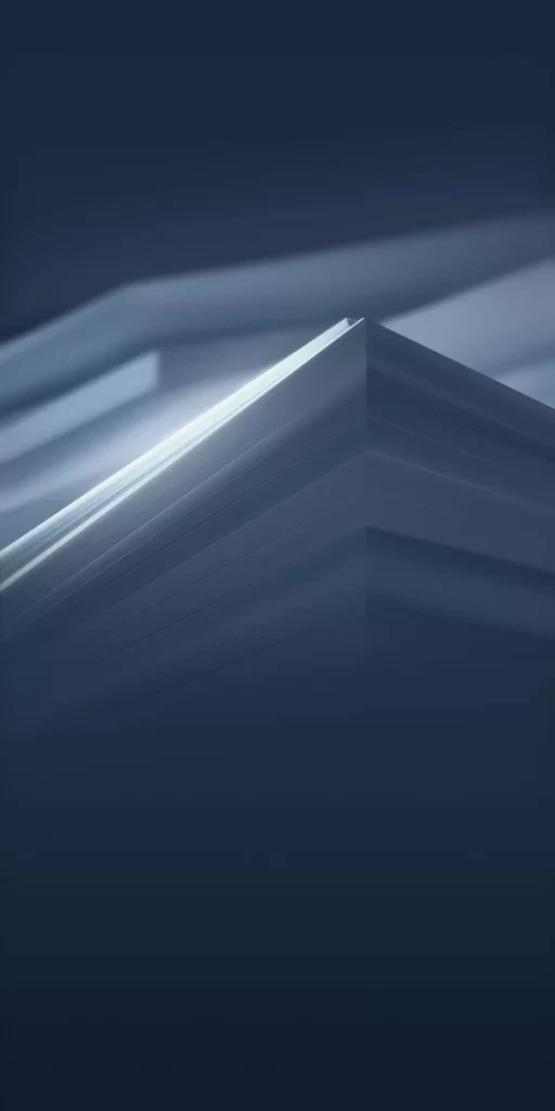 Blue Light 3D Background