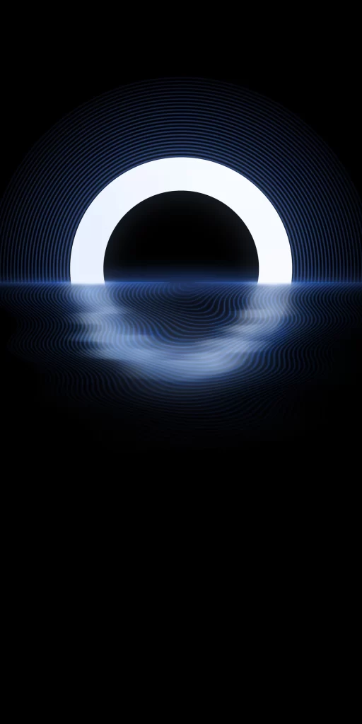 Blue Moody 3D Background