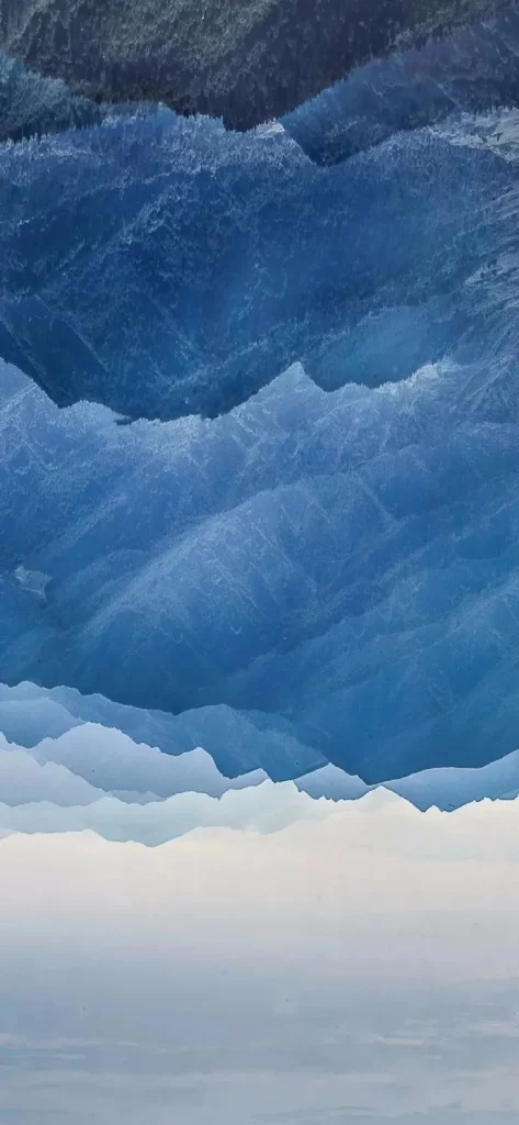 Blue Wave Abstract Background