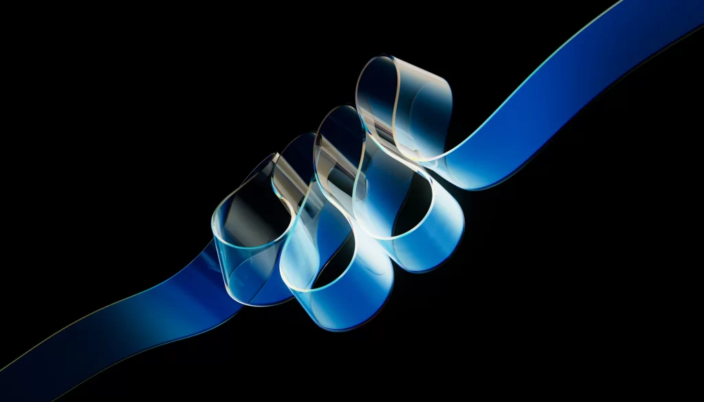 Blue Rich 3D Background
