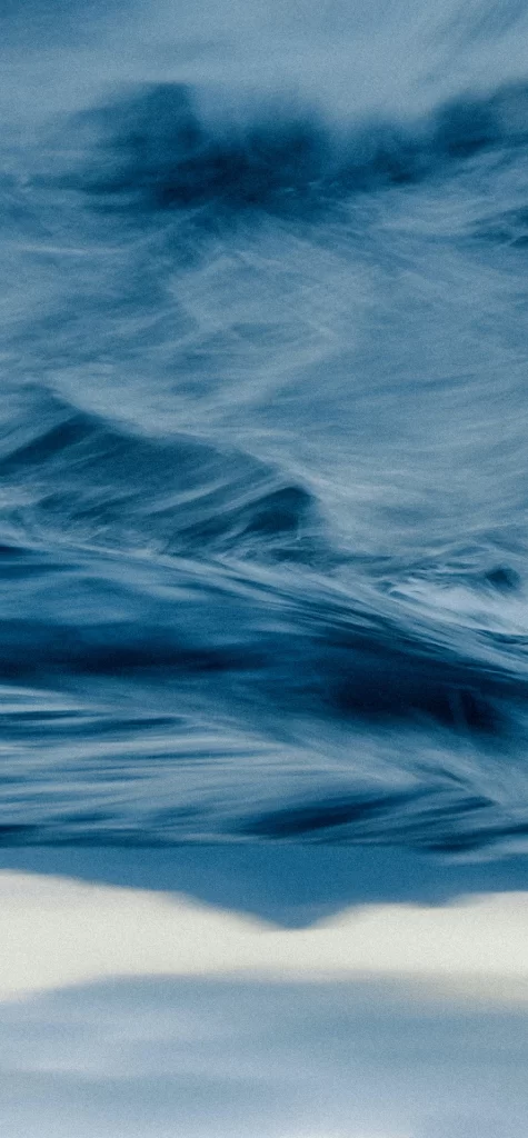 Blue Vivid Flow Abstract Background