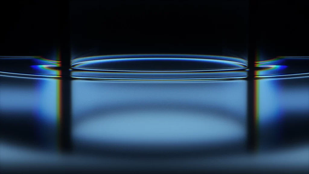 Blue Soft 3D Background