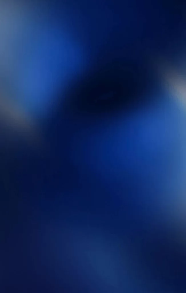 Blue Bokeh Blur Background