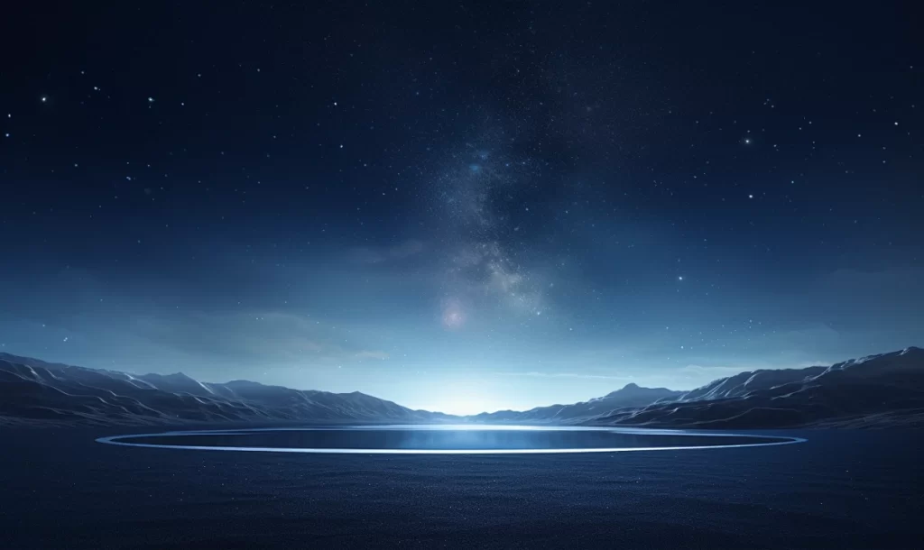 Blue Soft Nature Background